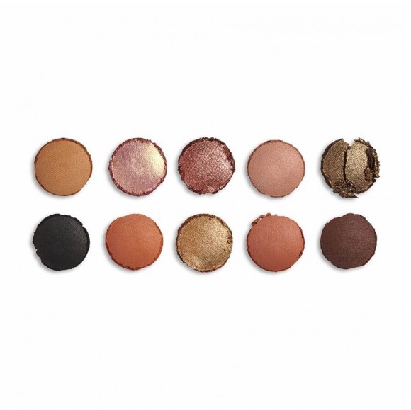 Палетка теней Revolution Pro - Colour Focus Eyeshadow Palette - Bronzed Glow