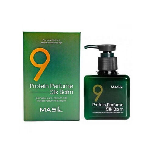 Бальзам для волос протеиновый MASIL несмываемый - 9 Protein Perfume Silk Balm, 180мл