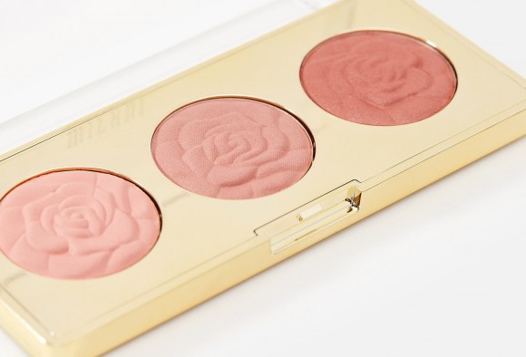 [Исходящий срок годности] Палетка румян Milani Rose Blush Trio Palette - 02 Floral Fantasy
