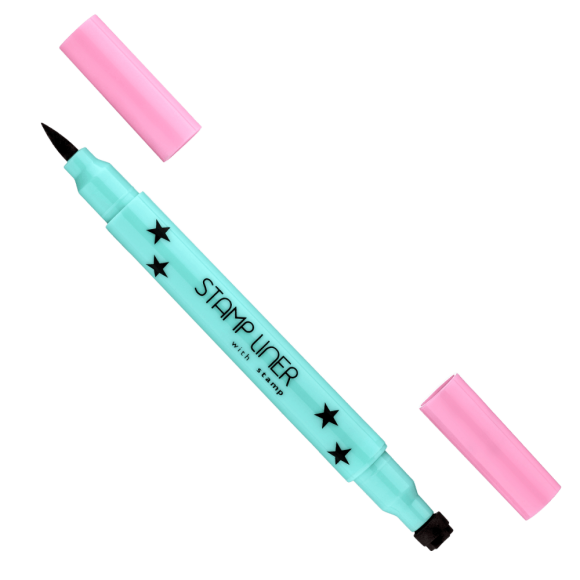 [Истекающий срок годности] Подводка-фломастер для век Lamel Professional - OhMy Stamp Liner 402 Звездочка/черный