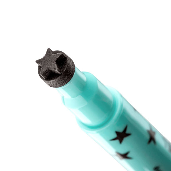 [Истекающий срок годности] Подводка-фломастер для век Lamel Professional - OhMy Stamp Liner 402 Звездочка/черный