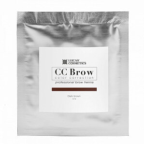 Хна для бровей CC Brow в саше, 5 гр dark brown