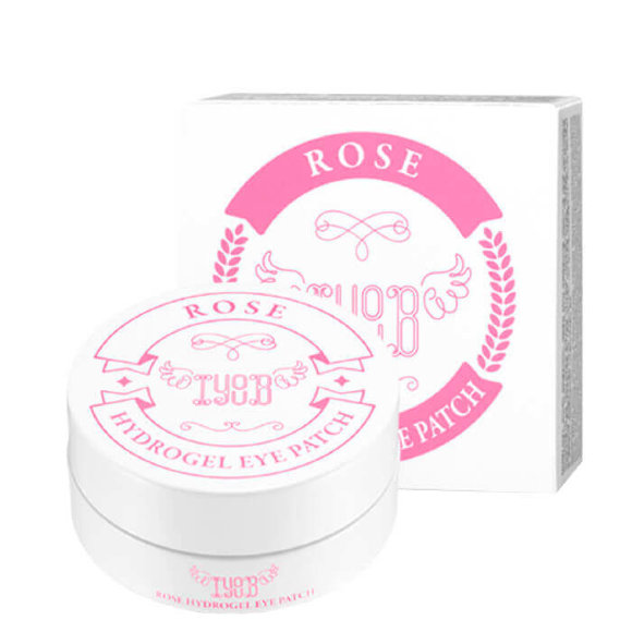 Патчи для кожи вокруг глаз IYOUB с экстрактом болгарской розы - Rose Hydrogel Eye Patch