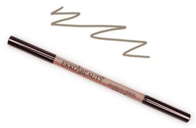 Карандаш для бровей Ekko Beauty с щеточкой - Light Brown