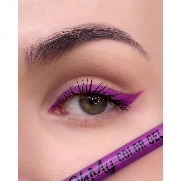 [Истекающий срок годности] Карандаш для глаз гелевый Lamel Professional стойкий - Oh My Color Gel Eye Liner, тон 405