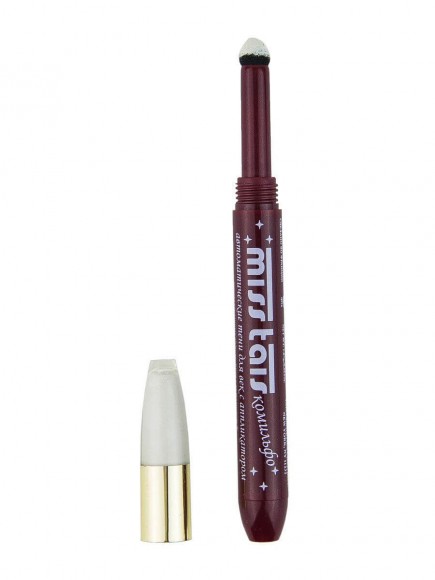 Блестящие тени-аппликатор Miss Tais - 456 белый