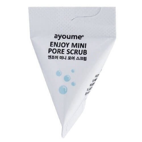 Скраб для лица с содой Ayoume для очищения пор в пирамидках - Enjoy Mini Pore Scrub