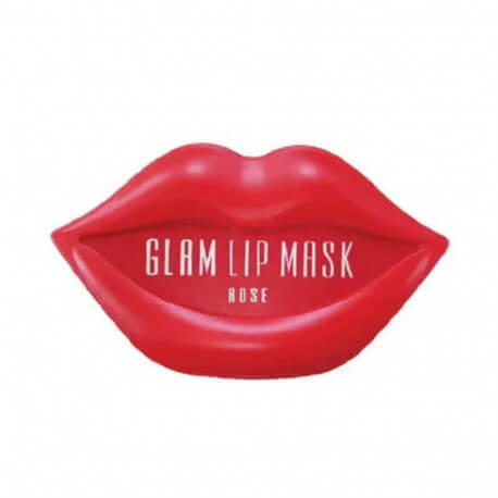 Гидрогелевые патчи BeauuGreen для губ с экстрактом розы - Hydrogel Glam Lip Mask - Rose, 20 шт