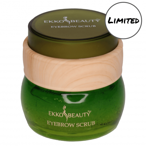 Лимитированный скраб для бровей Ekko Beauty - Ваниль, 50 мл