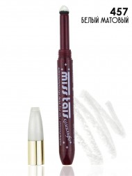 Блестящие тени-аппликатор Miss Tais - 457 белый матовый Блестящие тени-аппликатор Miss Tais - 457 белый матовый