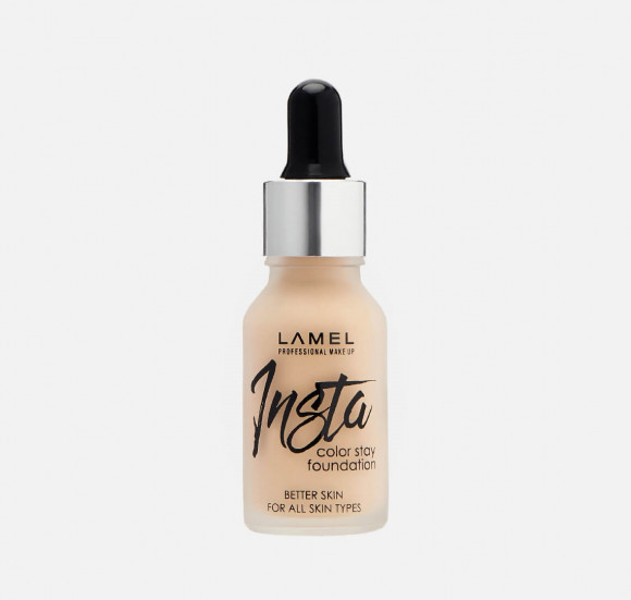Тональный крем Lamel Professional - INSTA Colour Stay 401 Ванильный