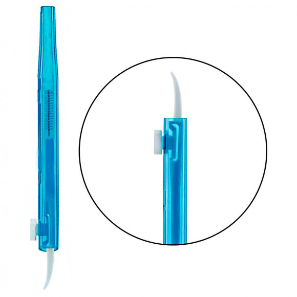 Щеточка многофункциональная для бровей и ресниц Innovator Cosmetics - Baby Brush 1.0 мм, голубая Щеточка многофункциональная для бровей и ресниц Innovator Cosmetics - Baby Brush 1.0 мм, голубая