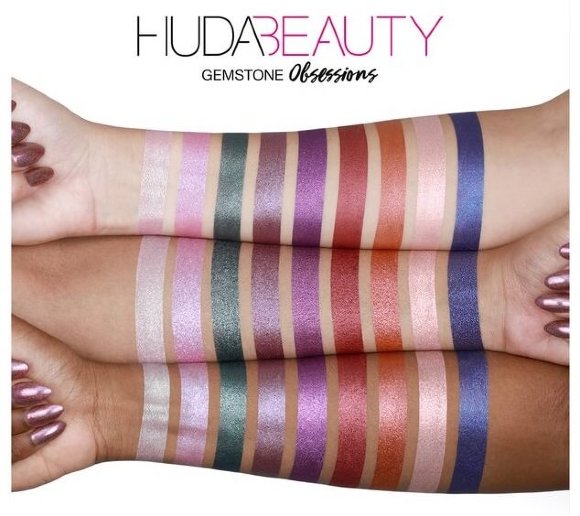 Палетка теней Huda Beauty - Gemstone Obsessions Palette Палетка теней Huda Beauty - Gemstone Obsessions Palette