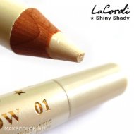 Тени-карандаш "Shiny Shady" №01 Искристый снег LaCordi Тени-карандаш "Shiny Shady" №01 Искристый снег LaCordi