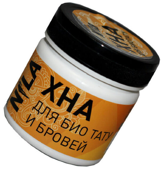 Хна для био тату и бровей NILA (100г) черная