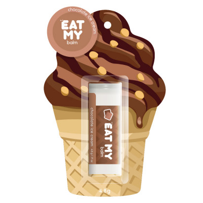 Бальзам для губ Eat My balm - Chocolate Ice Cream - Шоколадный пломбир