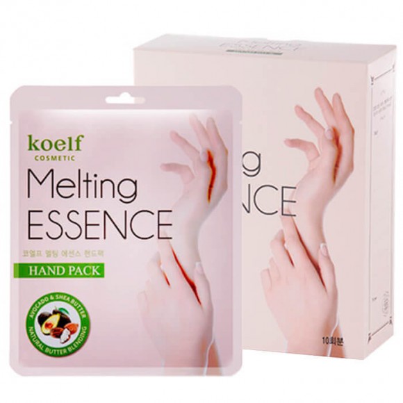 Набор масок-перчаток для рук Koelf - Melting Essence Hand Pack, 10 шт