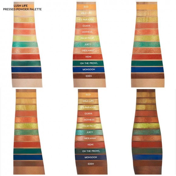 Палетка теней ColourPop - Lush Life