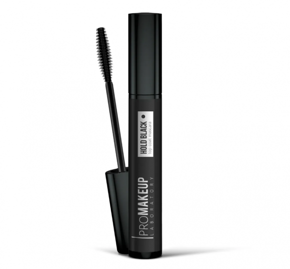 Топ-фиксатор для туши PROMAKEUP laboratory универсальный - HOLD BLACK - черная 