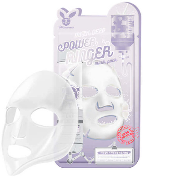 Маска для лица Elizavecca с молочными протеинами - Milk Deep Power Ringer Mask Pack