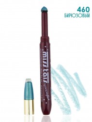 Блестящие тени-аппликатор Miss Tais - 460 бирюзовый Блестящие тени-аппликатор Miss Tais - 460 бирюзовый