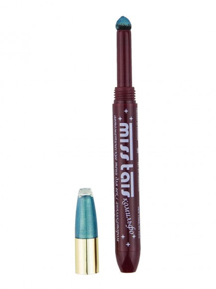 Блестящие тени-аппликатор Miss Tais - 460 бирюзовый