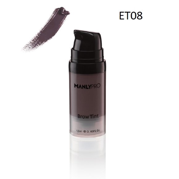 Гелево-кремовый суперстойкий тинт для бровей Brow Tint ET08 Manly PRO (сложно-бордовый)