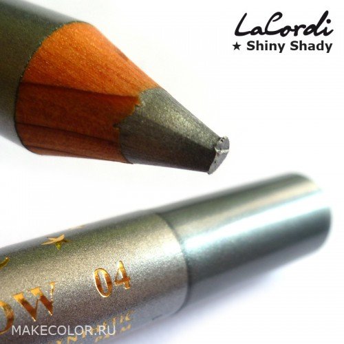 Тени-карандаш "Shiny Shady" №04 Сланец LaCordi
