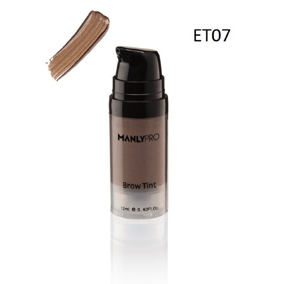 Гелево-кремовый суперстойкий тинт для бровей Brow Tint ET07 Manly PRO (бронзовый, для объемности цвета)