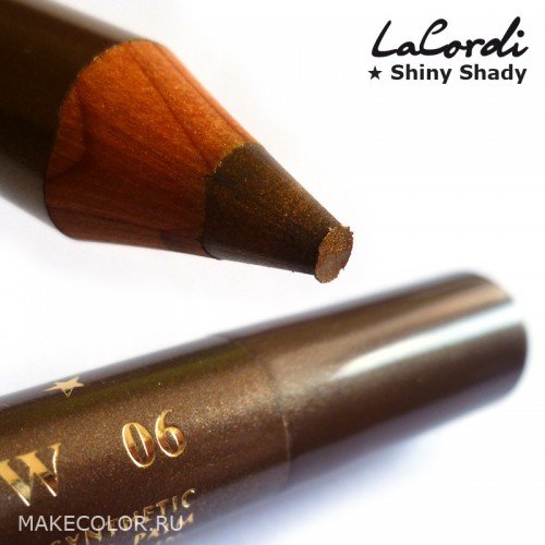 Тени-карандаш "Shiny Shady" №06 Бронзовый от LaCordi