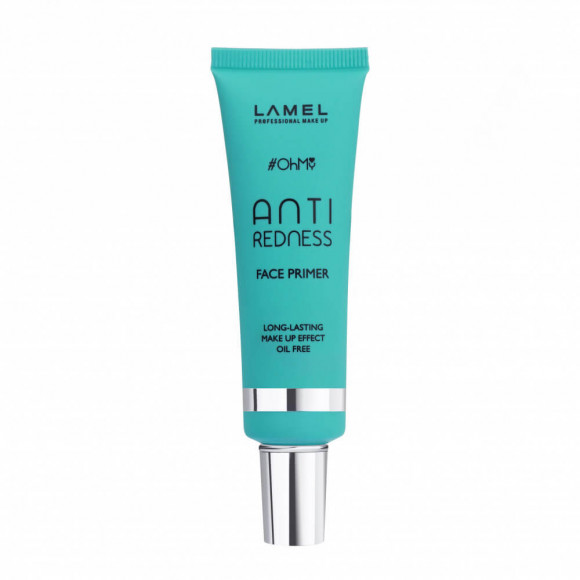 Праймер для лица Lamel Professional - OhMy Anti-Redness Primer 402 Зеленый
