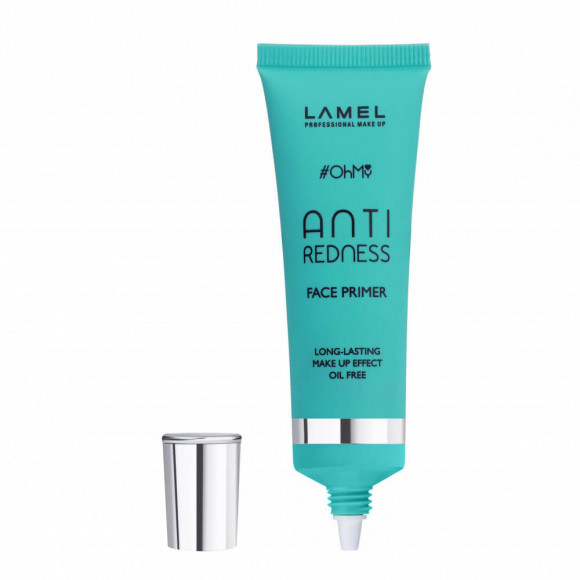Праймер для лица Lamel Professional - OhMy Anti-Redness Primer 402 Зеленый Праймер для лица Lamel Professional - OhMy Anti-Redness Primer 402 Зеленый
