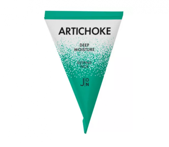 Набор ночных масок для лица J:ON с артишоком - Artichoke Deep Moisture Sleeping Pack, 20 шт*5 гр